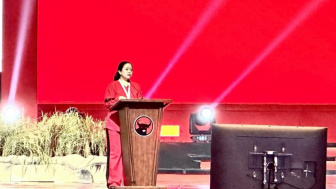 Pidato Sambutan Puan Maharani di Rakernas IV PDIP Bikin Netizen Ketawa Soal Kesejahteraan