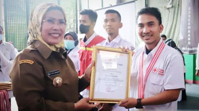 Ratusan Pendonor Darah di Kabupaten Serang Raih Penghargaan