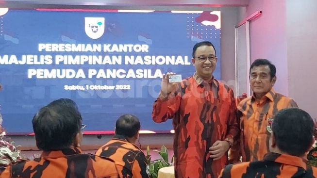 Jelang Lengser Sebagai Gubernur DKI, Anies Daftar jadi Anggota Pemuda Pancasila