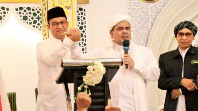 PSI wanti-wanti CLBK Anies dan Rizieq, Padahal saat Dipenjara Diacuhkan