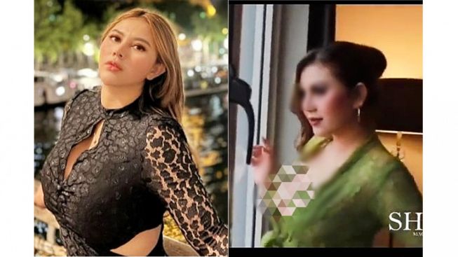 Model Seksi Rena Dyana Dikaitkan dengan Sosok Pemeran video Syur Wanita Kebaya Hijau