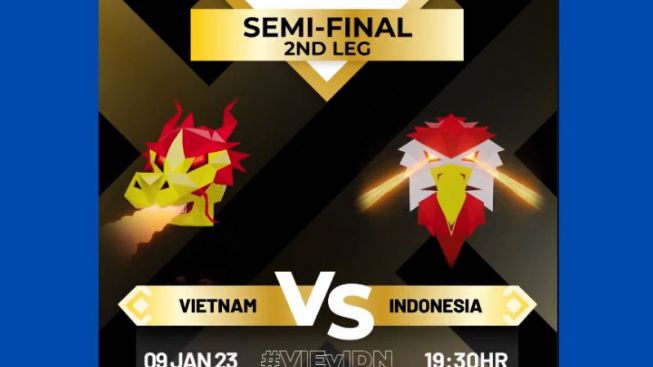 Link Nonton Semifinal Piala AFF 2022; Free Lengkap Jadwal Siaran Langsung Leg 2