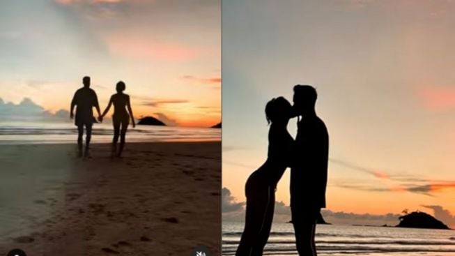 Banyak Orang, Nikita Mirzani Cuek 'Begituan' di Pantai Dengan si Bule