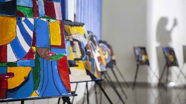 Gak Kalah Keren, Ini Karya Seni Anak-anak SMKN 71 Jakarta