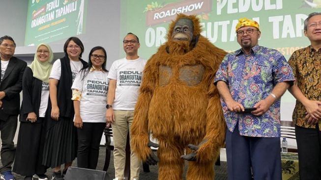 Kampanye Pelestarian Orangutan Tapanuli, KEHATI Sasar Kampus UMN Kolaborasi OIC dan The Body Shop Indonesia