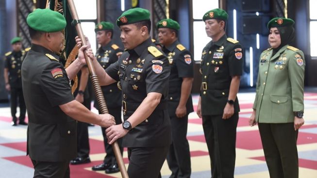 Empat Jabatan Strategis TNI Angkatan Darat Diganti Pejabatnya, Ini Pesan Kasad dan Wajah Mereka