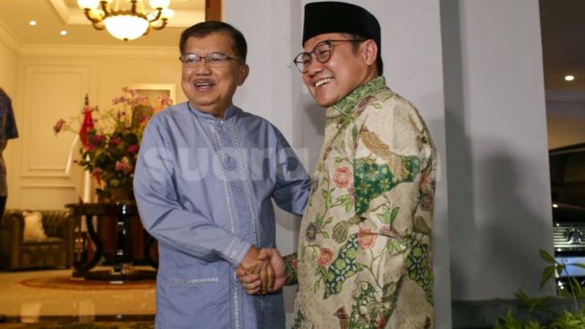 Ini Kata Jusuf Kalla Sebut Koalisi Besar di Depan Cak Imin