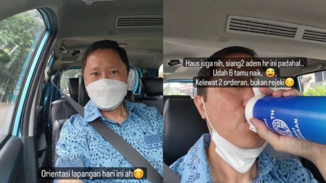 Orientasi Lapangan, CEO Bluebird Nyamar Jadi Sopir Taksi, Warganet Penasaran Tempat Ngopinya di Mana