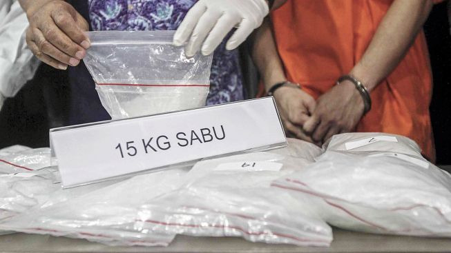 Polisi Tangkap Pelaku Pemakai Narkoba Jenis Sabu di Serang