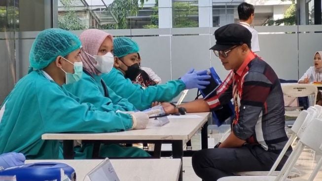 Ratusan ASN Puspemkot Tangsel Gelar Aksi Hari Donor Darah Sedunia