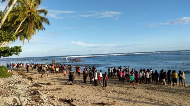 Pantai Blessing Memakan Korban, Pengunjung di Teluk Dalam Nias Selatan Terseret Ombak: Basarnas Nias Lakukan Operasi