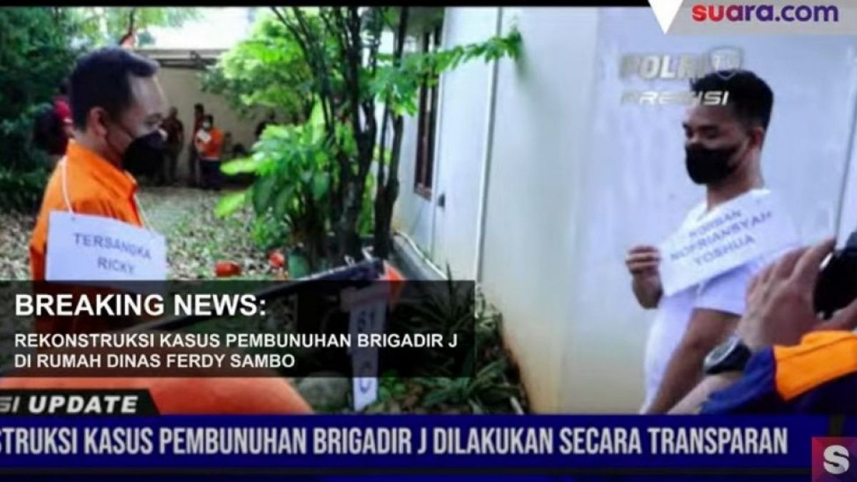Bripka RR Berkomunikasi dengan Brigadir J [YouTube Polri TV]