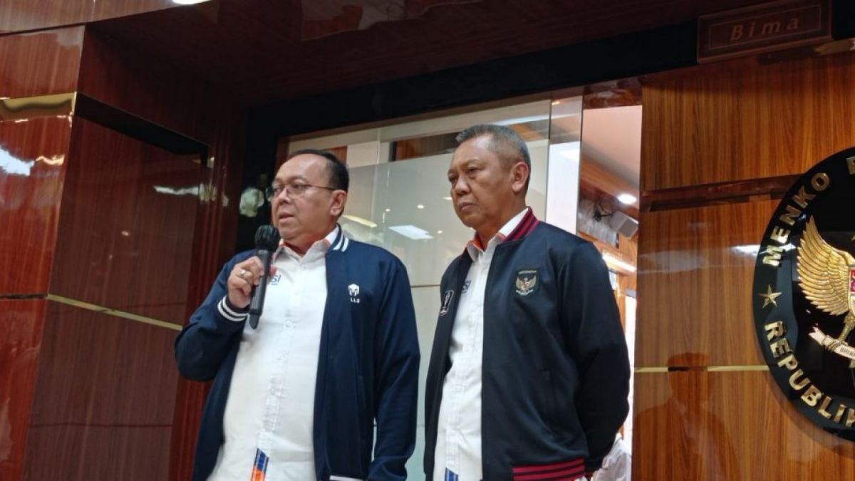 Dirut PT Liga Indonesia Baru (LIB) sekaligus tersangka Tragedi Kanjuruhan Akhmad Hadian Lukita [Suara.com/Rakha Arlyanto]