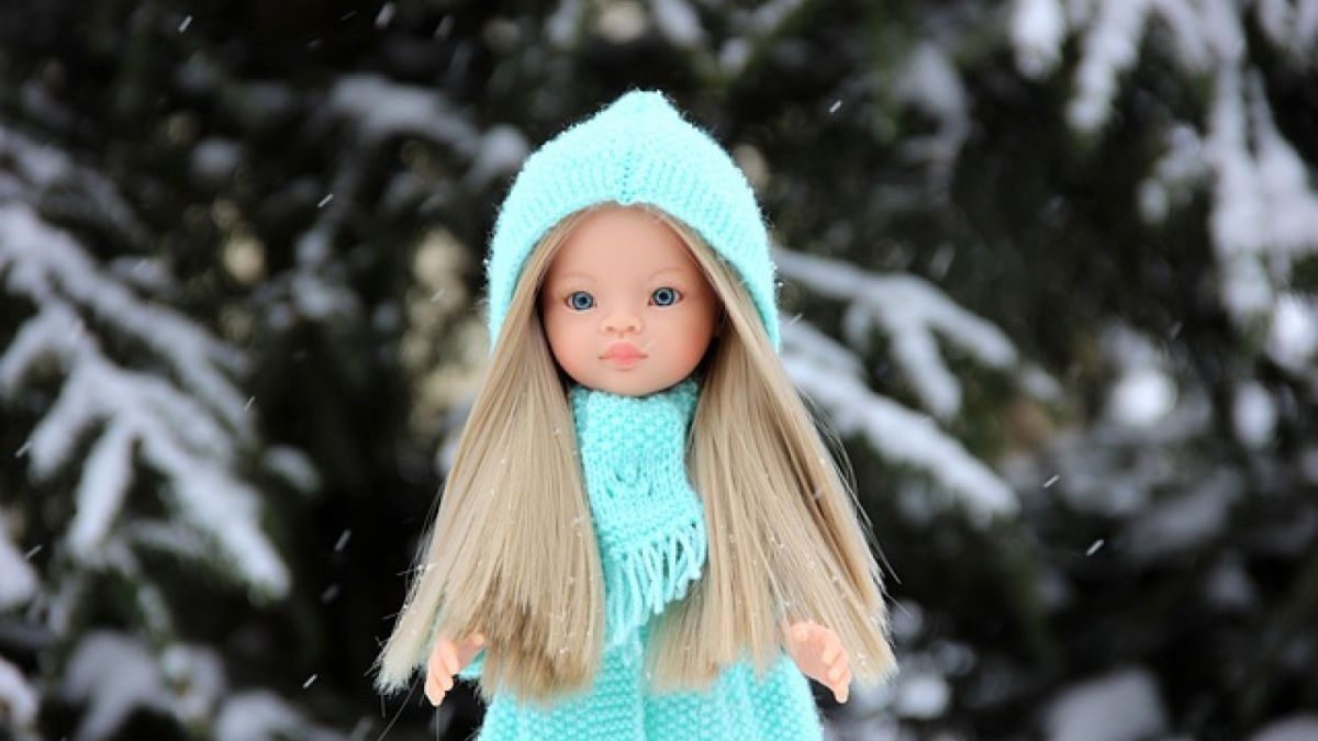 Ilustrasi boneka gaun rajut [Pixabay.com]