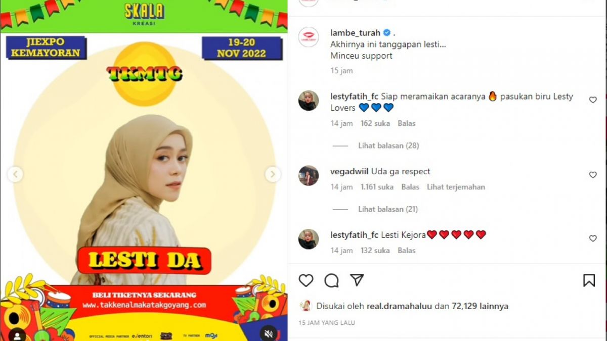 Lesti Kejora Akan Manggung Lagi Netizen Sentil Mulai Membanting Tulang Setelah Dibanting