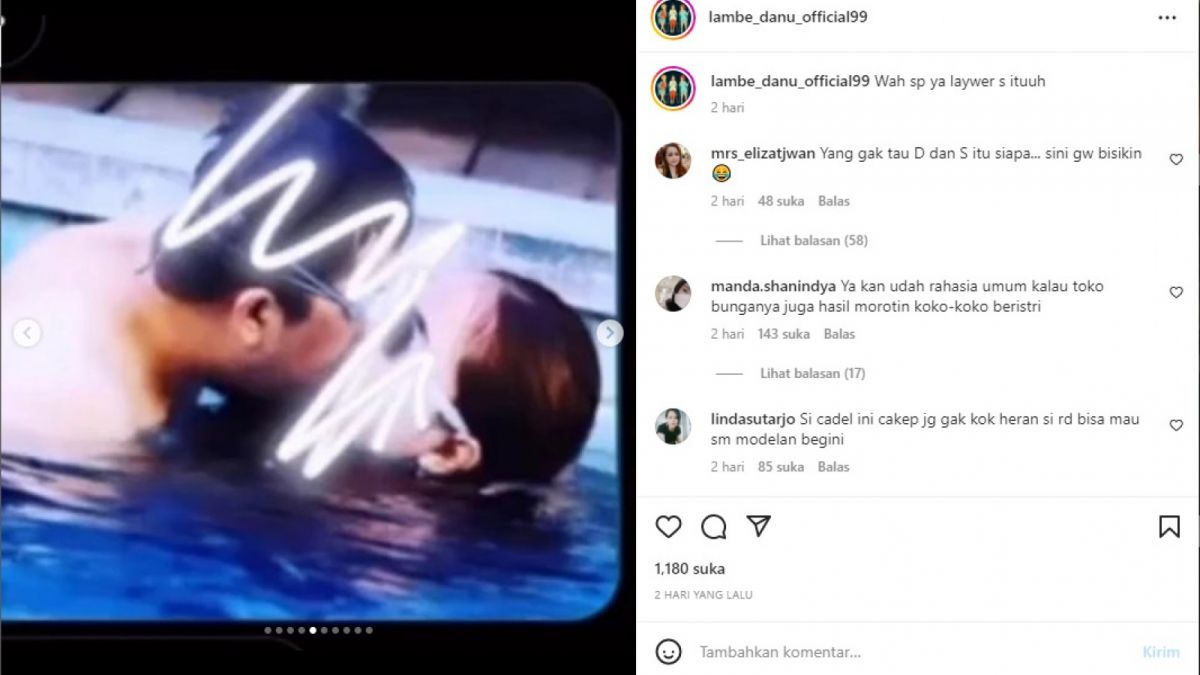 Denise Chariesta dan Pengacara Inisial S [instagram @lambe_danu_official99]