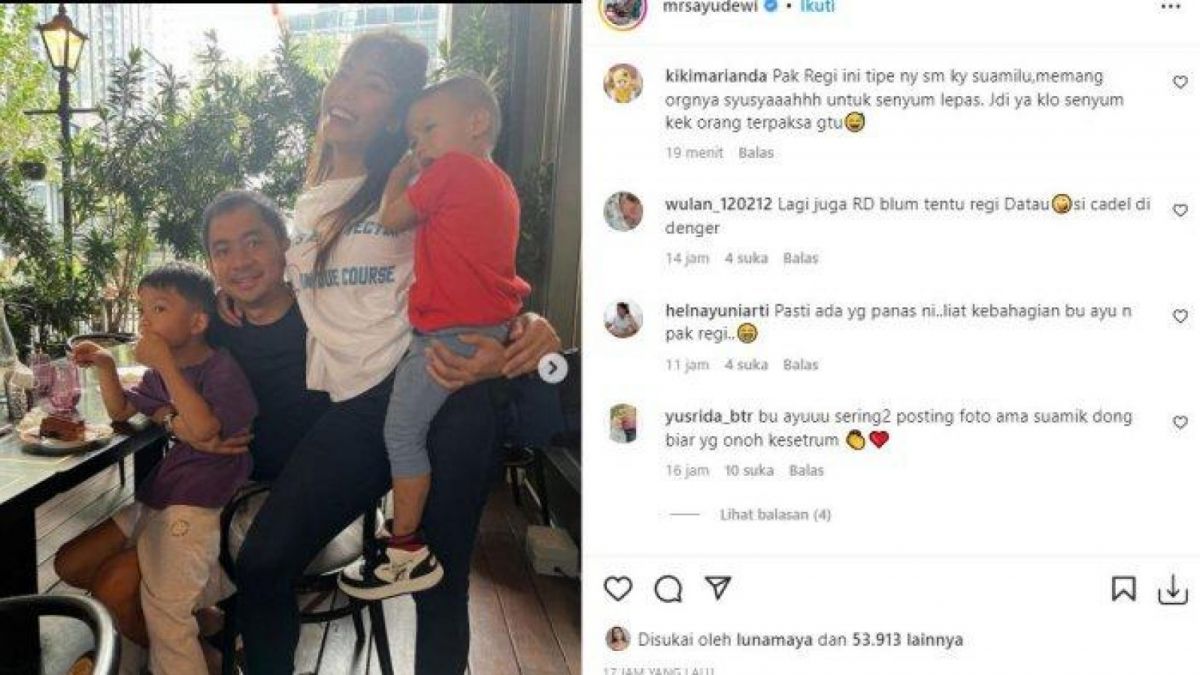 ayu dewi rnagkul [Instagram @mrsayudewi]