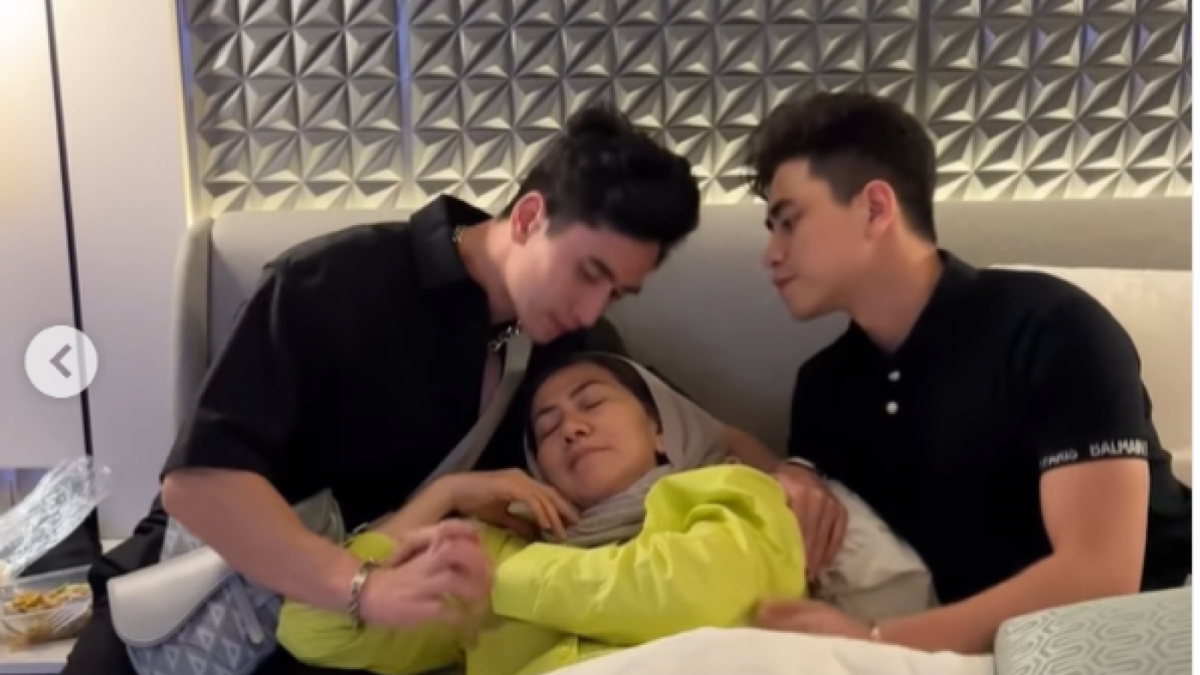 Kebersamaan Venna Melinda bersama kedua anaknya