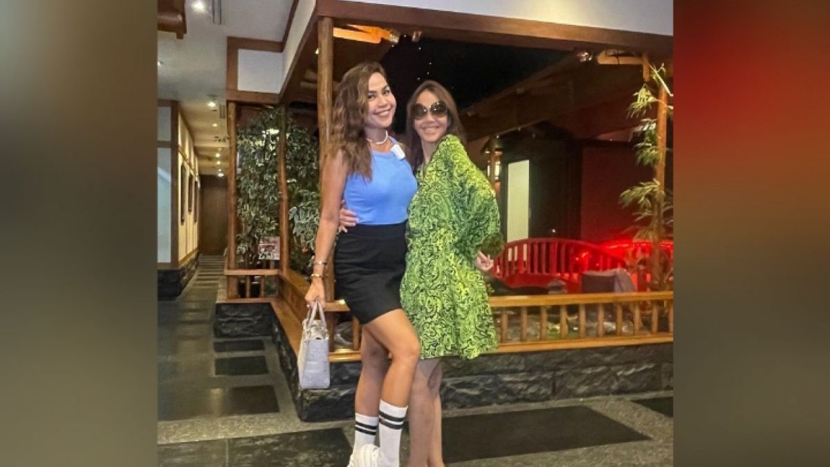 Pertemuan Melaney dengan Bunda Corla [Instagram/ @melaney_ricardo]