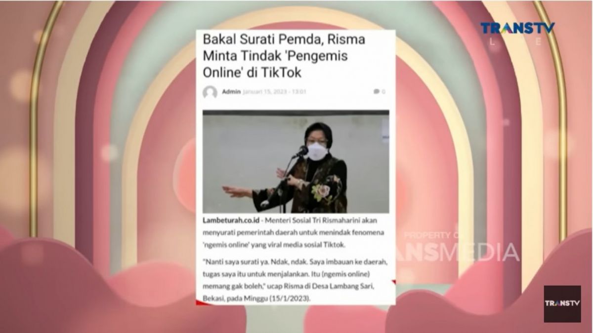 Kemensos buka suara ttg Mandi Lumpur di Tiktok [Pagi Pagi Ambyar Trans TV Official]