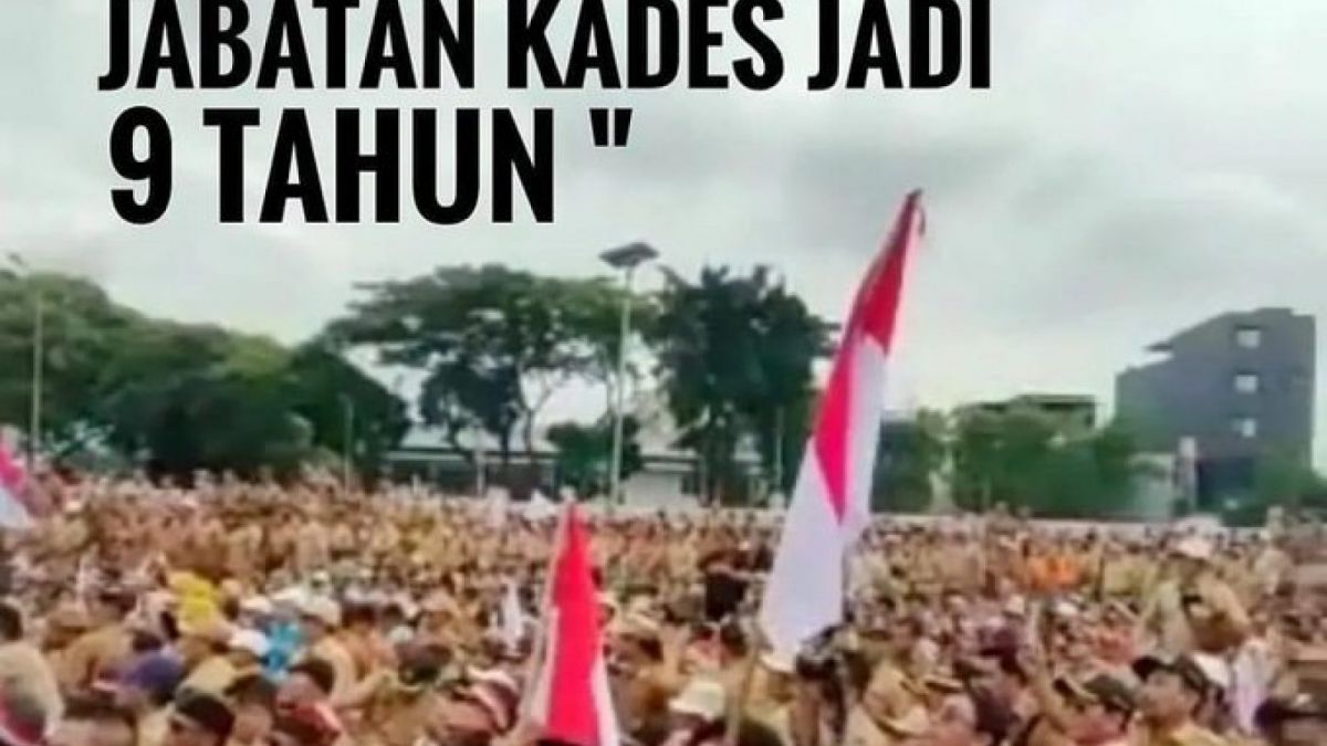 Boediman Sudjatmiko : Presiden Setuju Demo Kades [Unggahan Akun Twitter @AH_SiregarXIX]