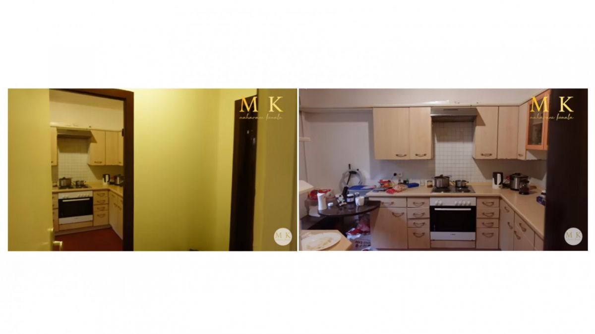 Dapur rumah Bunda Corla [Youtube Maharani Kemala]