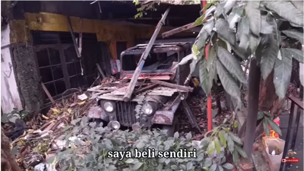 Mobil kesayangan Pak Edy dan mendiang anak ketiganya. [Youtube K-dafy]