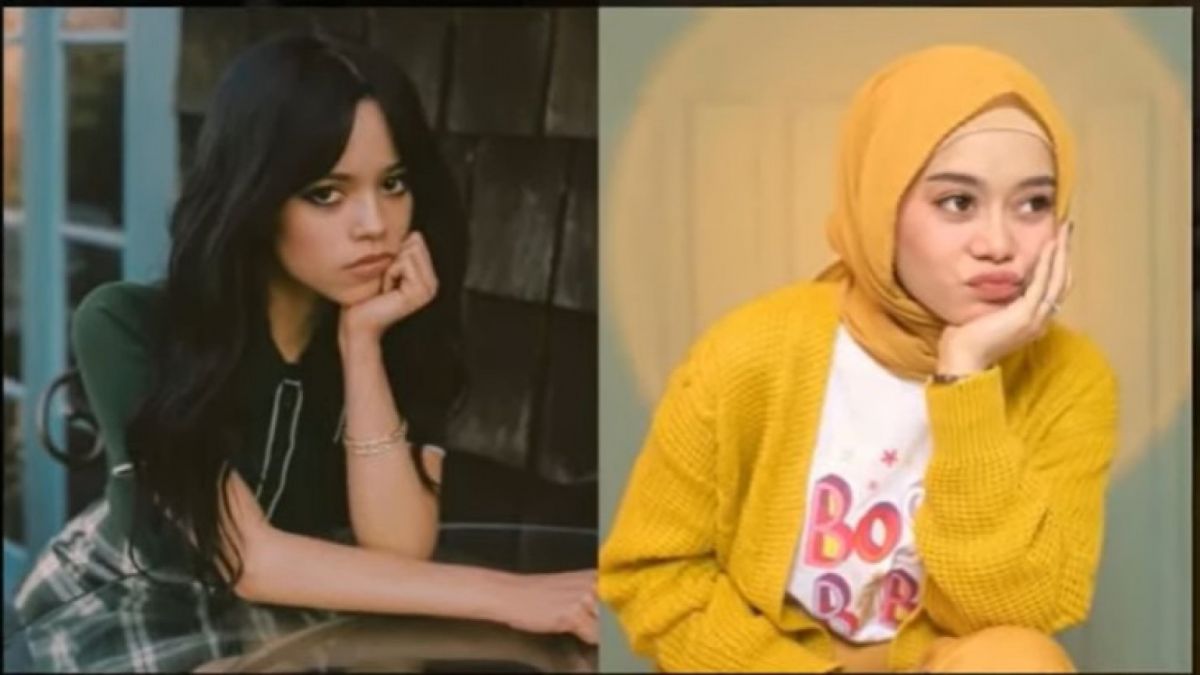 Jenna Ortega dan Lesti Kejora. [Youtube Suara Garasi]