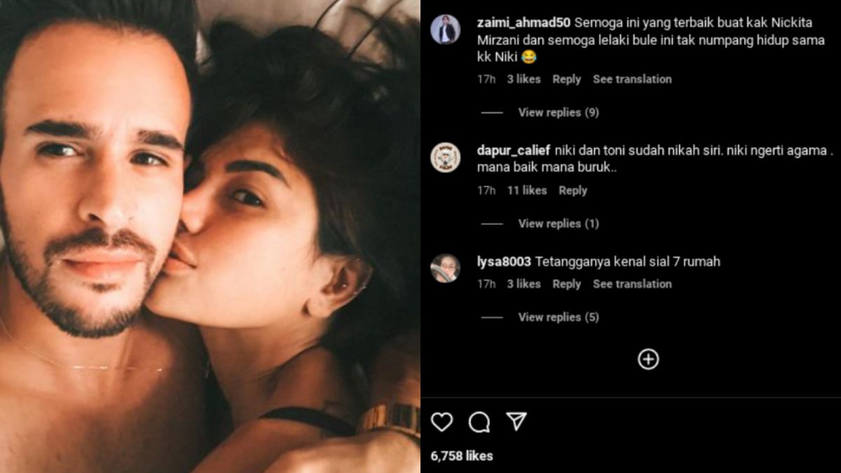 Unggahan kekasih Nikita Mirzani hingga disebut telah menikah siri dengan Antoni Dedola [Instagram @toni.dedola]