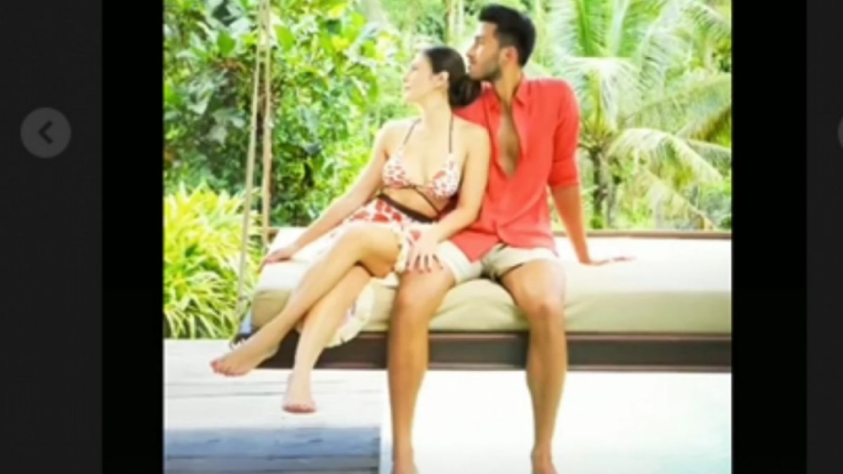 Foto kebersamaan Wulan Guritno bersama kekasih berondongnya Sabda Ahessa. [instagram.com @wulanguritno]