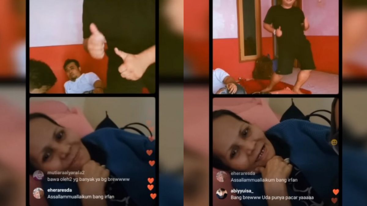 Ale Coward bergoyang di depan Ibu Eny. [Youtube Breaking News Today]