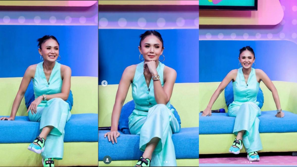 Potret Yuni Shara saat menjadi bintang tamu di Brownis Trans TV [Instagram @yunishara36]