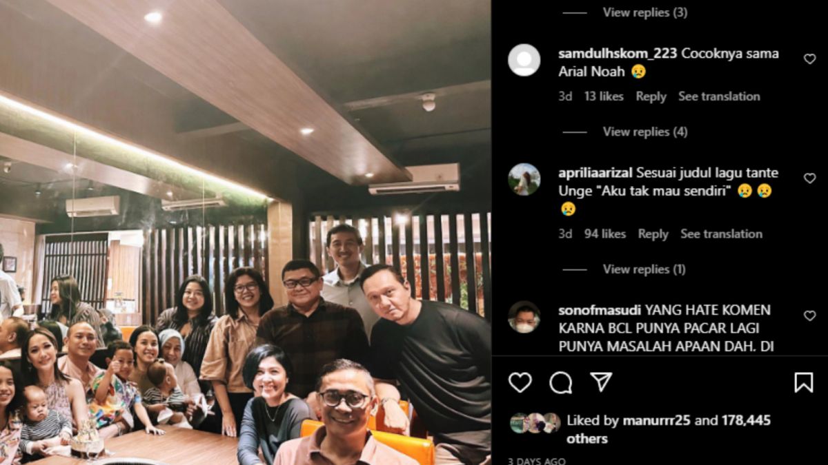 Postingan BCL di Instagram pribadinya. [(instagram/bclsinclaire)]