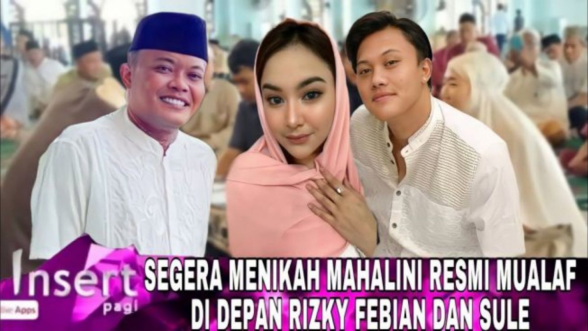 Foto tampilan pembuka konten cek fakta Mahalini pindah agama. [Youtube]