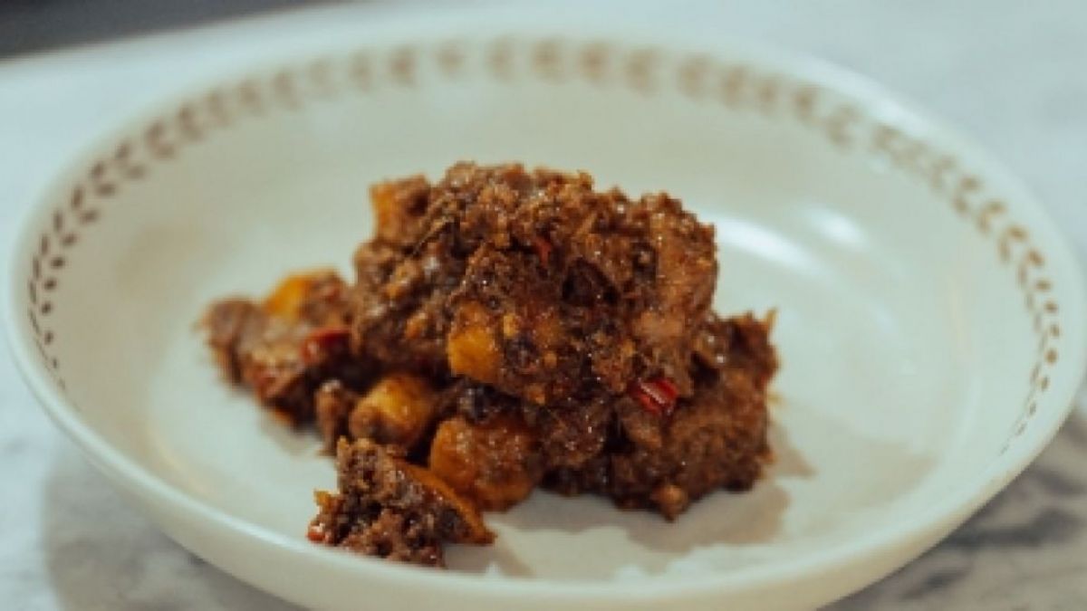 Ilustrasi rendang [(Unsplash/Prananta Haroun)]