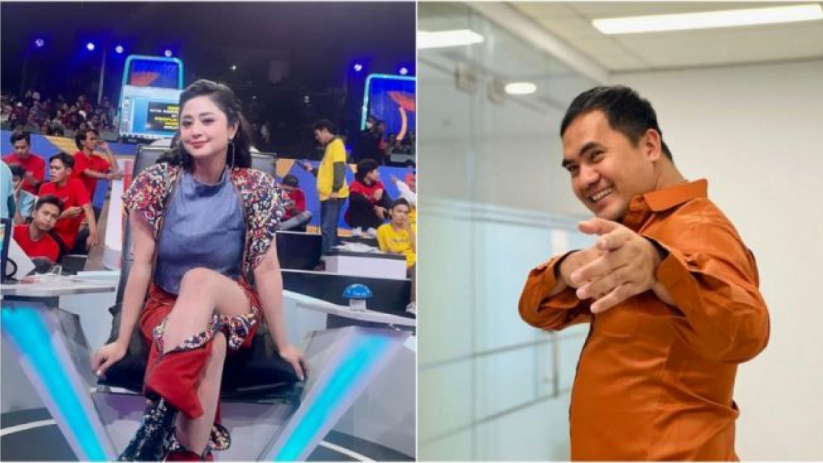 Dewi Perssik dan Saipul Jamil [Kolase Metro Suara]