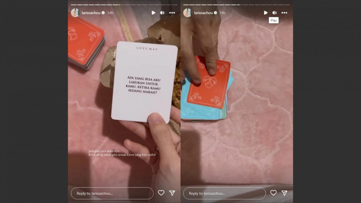 Instagram Story Larissa Chou [Instagram/ @larissachou]