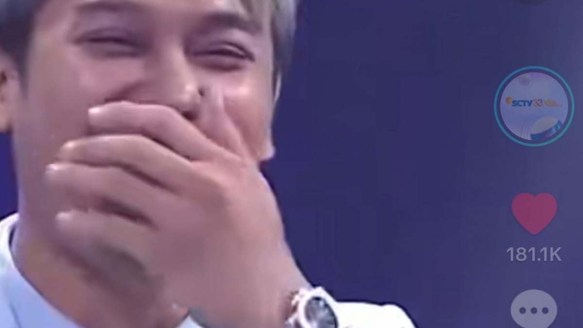 Reaksi Rizky Billar setelah Lesty Kejora sebut nama mantan [Tiktok @sctv]