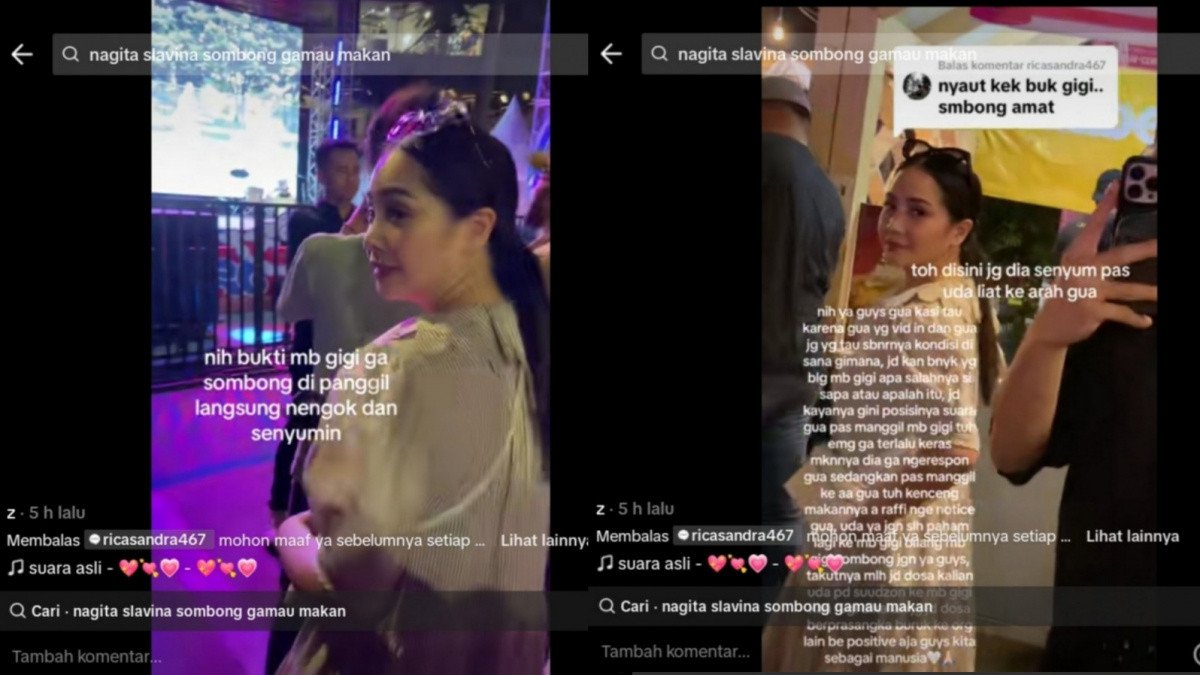Klarifikasi perekam Nagita Slavina usai sang artis disebut sombong [TikTok]