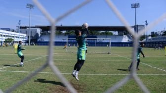 Pelatih Kiper Persib Passos Yakini Mental Pemain Terus Baik Hingga Melawan Barito Putera Nanti