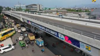 Flyover Kopo Bandung Mulai Rampung, Hari ini Jadwal Uji Coba Lalu Lintas