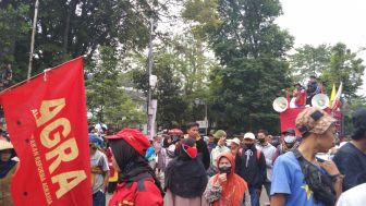 Gerakan Komite Bersama Aksi Hari Tani Nasional Nilai Rezim Jokowi Tidak Pro Rakyat