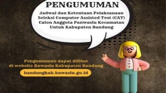 439 Calon Panwascam Bawaslu Kabupaten Bandung Ikuti Seleksi CAT Hari Ini