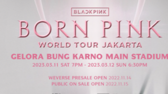 Harga Tiket Konser BLACKPINK di Jakarta, Jadwal Pembelian Tiket Non-Membership