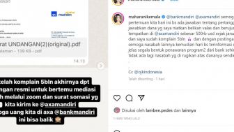 Digantung 5 Bulan, Maharani Kemala MS GLOW Pertanyakan Uang 500 Ribu USD Miliknya pada Bank Mandiri