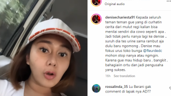 Denise Chariesta: Stop Tanya-tanya Soal Regi ke Denise!