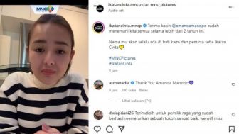 Pemeran Andin di Ikatan Cinta Meninggal Dunia, Amanda Manopo Beri Salam Perpisahan