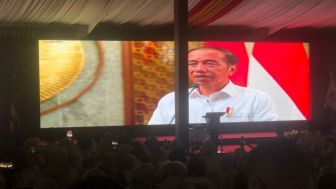Prabowo Masuk 3 Besar Capres, Presiden Jokowi Ungkap Hal Ini di Pidato Singkat Hut ke-15 Partai Gerindra