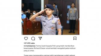 SAH! Bharada E Resmi Kembali ke Kepolisian, Kuasa Hukum Unggah Pesan Perpisahan