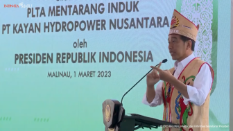 Presiden Jokowi Resmikan PLTA Mentarang Induk, Malinau